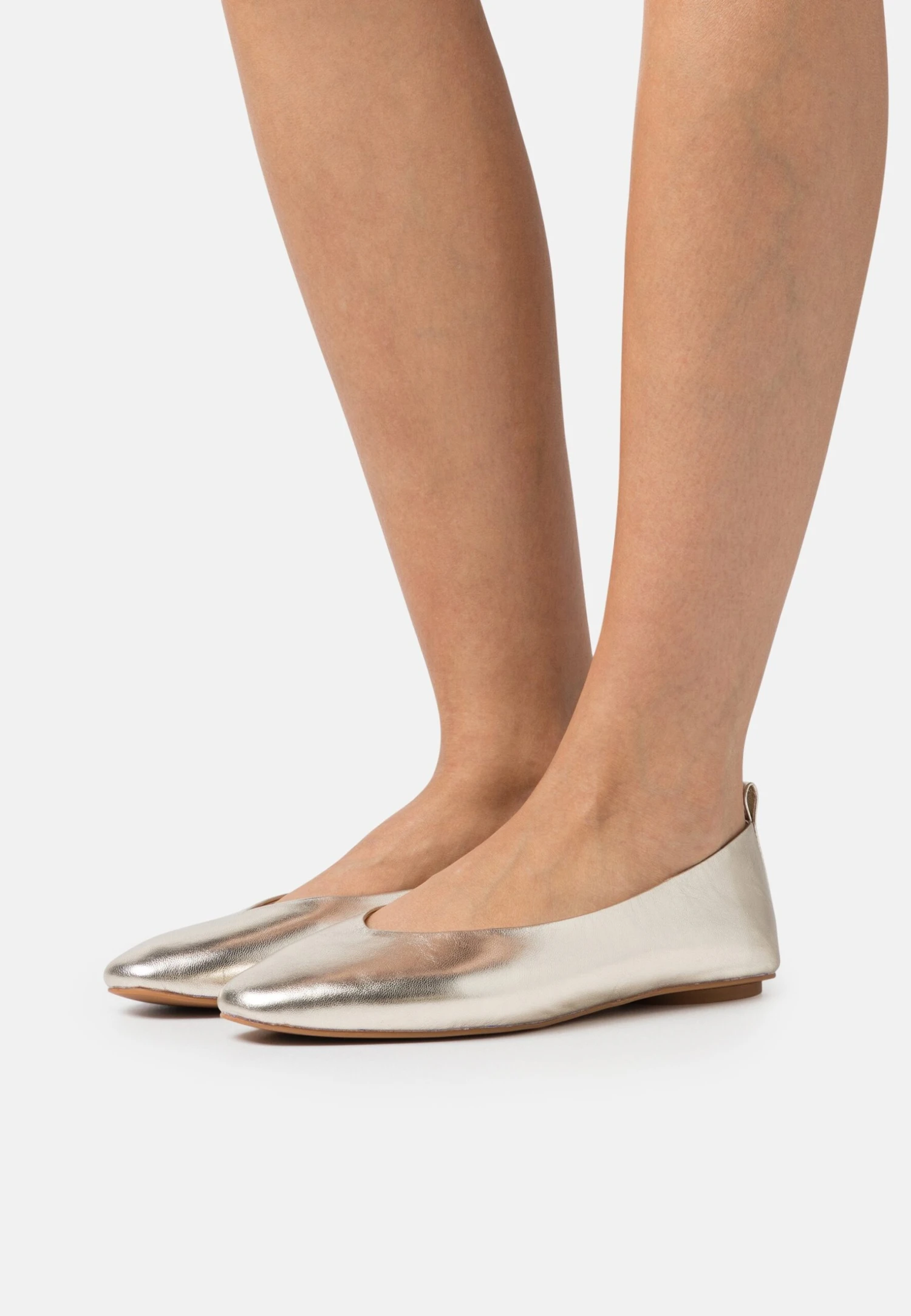 Anna Field Leather - Ballerina'S - Gold 1 Anna Field Leather - Ballerina'S - Gold