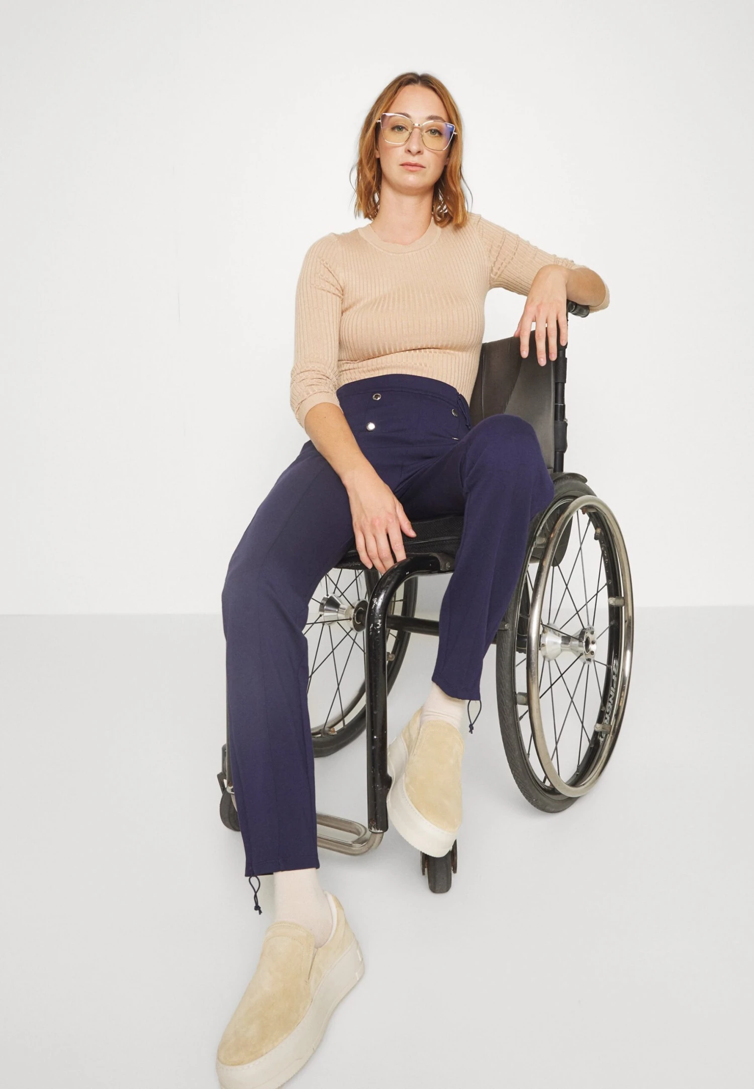 Anna Field Broek - Dark Blue 5 Anna Field Broek - Dark Blue - Afbeelding 5