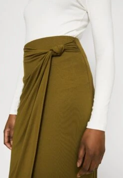 Anna Field Front Knot Midi Skirt - Kokerrok - Khaki 11 Anna Field Front Knot Midi Skirt - Kokerrok - Khaki -Anna Field d576750e077445fb85b1a7e2454a7d44
