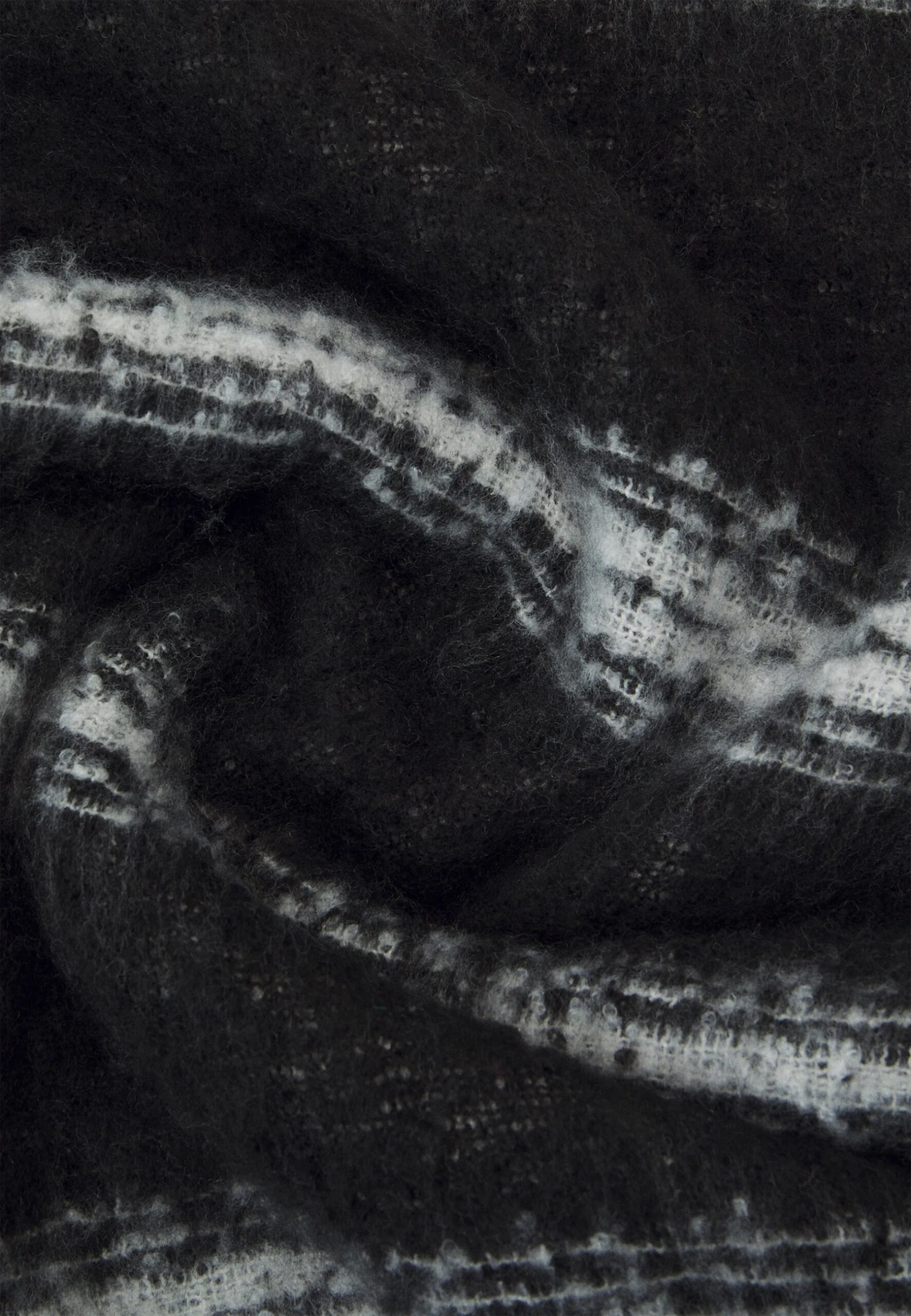 Anna Field Sjaal - Black/White 3 Anna Field Sjaal - Black/White - Afbeelding 3