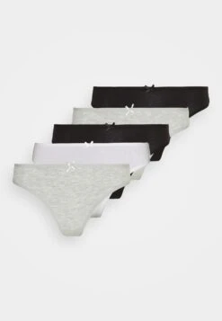Anna Field Georgina 5 Pack- Slip - Black/White/Grey 15 Anna Field Georgina 5 Pack- Slip - Black/White/Grey -Anna Field d6d599d9f02b410f96eb7328fff1f5a2