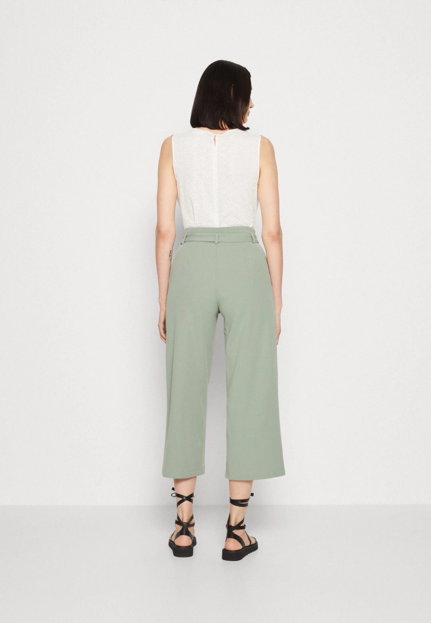 Anna Field Broek - Green 3 Anna Field Broek - Green - Afbeelding 3