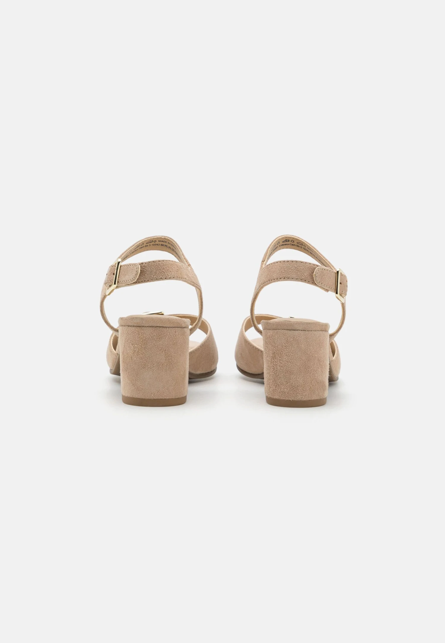 Leather- Sandalen - Beige 4 Leather- Sandalen - Beige - Afbeelding 4