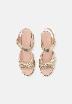 Anna Field Leather - Clogs - Gold -Anna Field ec8af1ca8c6a4fadb7072e40a09fed58