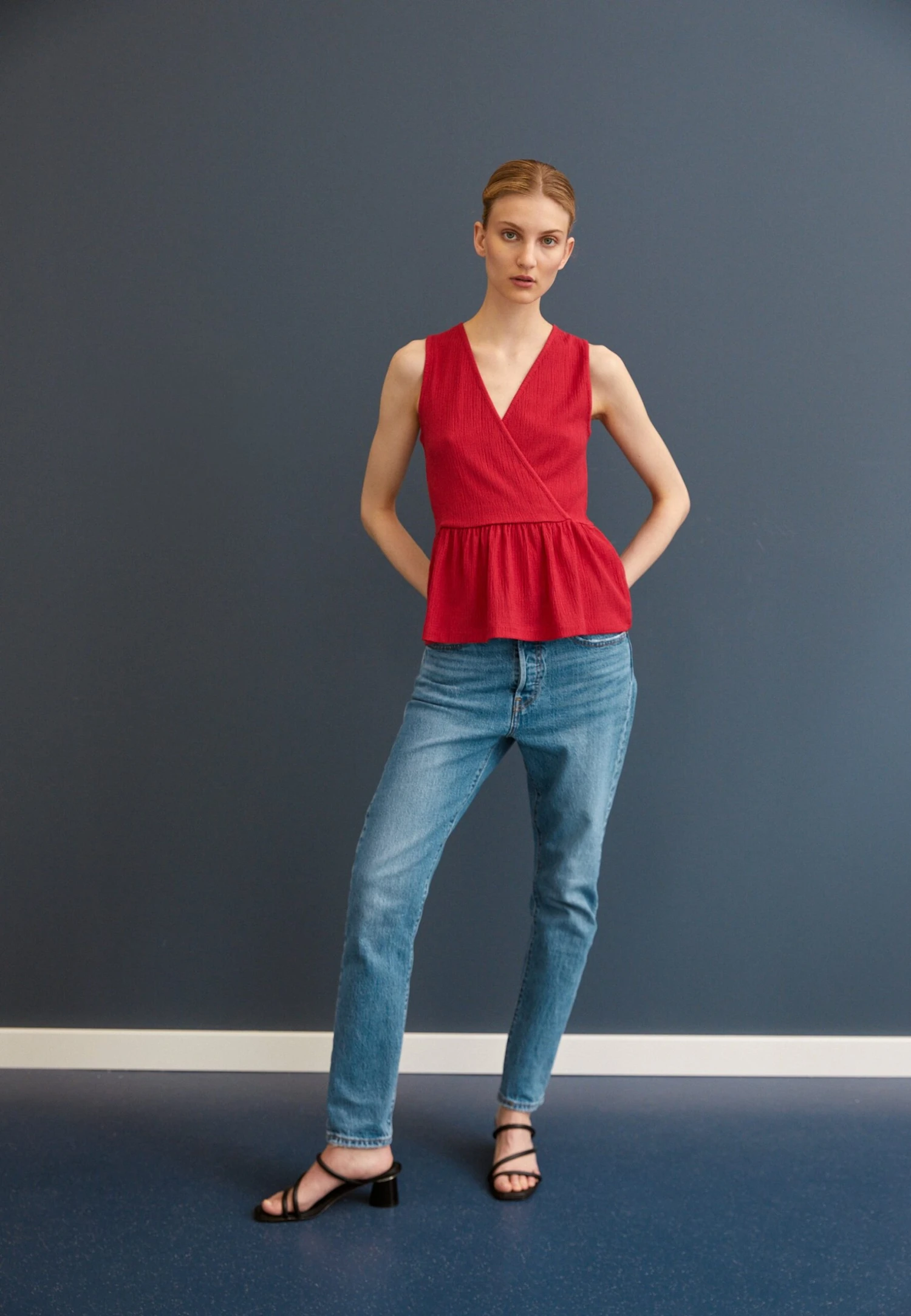 Anna Field Top - Pink 2 Anna Field Top - Pink - Afbeelding 2