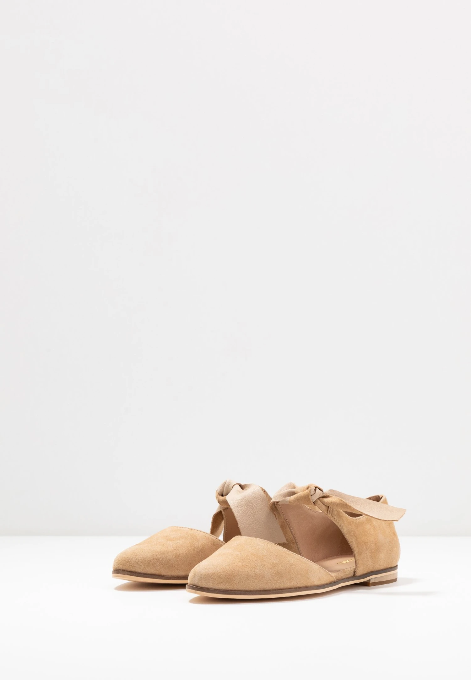 Anna Field Leather - Ballerina'S Met Enkelbandjes - Beige 5 Anna Field Leather - Ballerina'S Met Enkelbandjes - Beige - Afbeelding 5