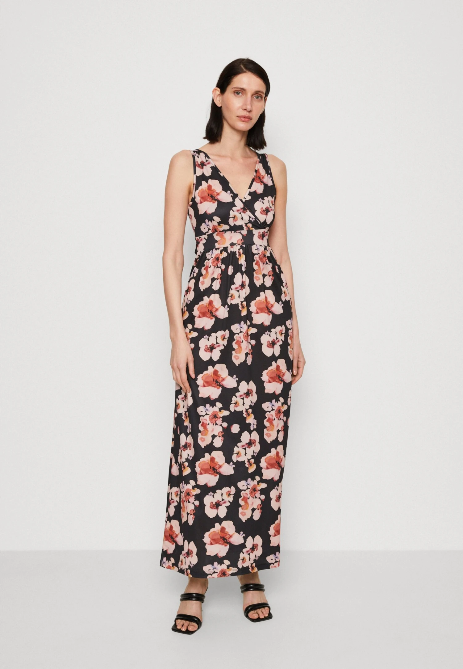 Anna Field Maxi-Jurk - Black/Pink/Multicoloured 3 Anna Field Maxi-Jurk - Black/Pink/Multicoloured - Afbeelding 3